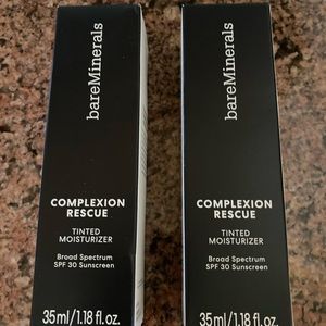 Bare Minerals Complexion Rescue Tinted Moisturizer Vanilla 02.  Set of 2